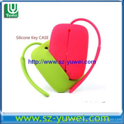 Colorful and usefull Silicone Card Holder with Keychain